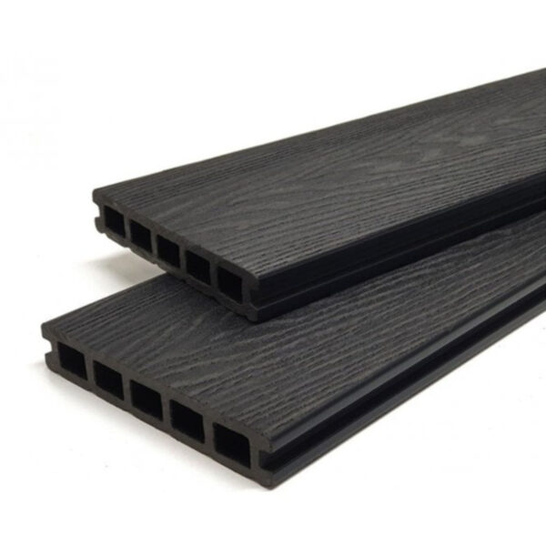 Black Woodgrain Composite Board Sample