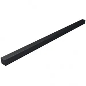 Black Recycled Sub Frame W 50 x H 50 x L 3600mm